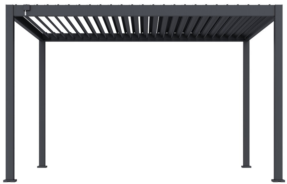 Bioklimatska pergola ECO 4x3 m, jeklena - prostostoječa