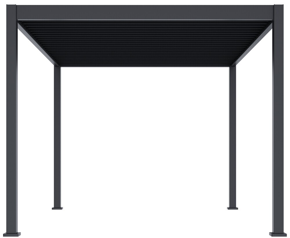 Bioklimatska pergola ECO 4x3 m, jeklena - prostostoječa