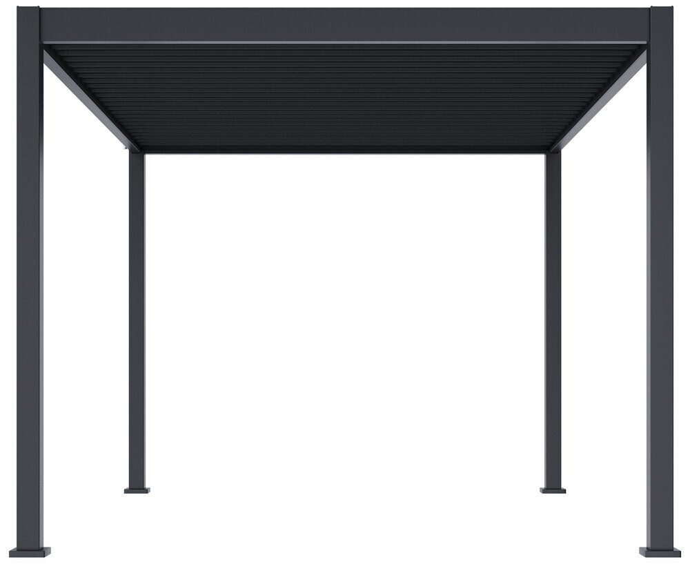 Bioklimatska pergola ECO 4x3 m, jeklena - prostostoječa