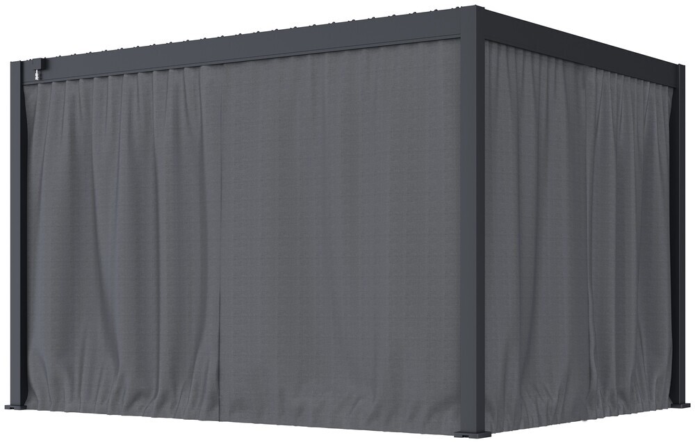 Bioklimatska pergola ECO 4x3 m, jeklena - prostostoječa