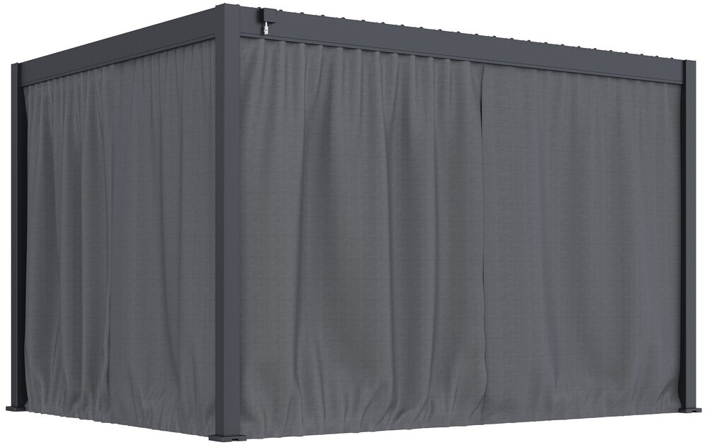 Bioklimatska pergola ECO 4x3 m, jeklena - prostostoječa