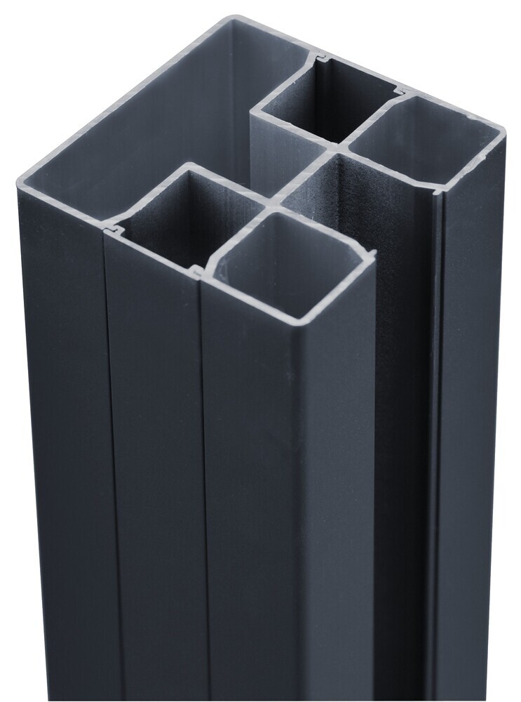 Hliníkový sloupek k plotu 7,5x7,5x Rojaplast (foto 11)