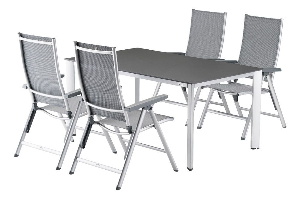 KETTLER CIRRUS naslanjač iz aluminija - srebrna / siva