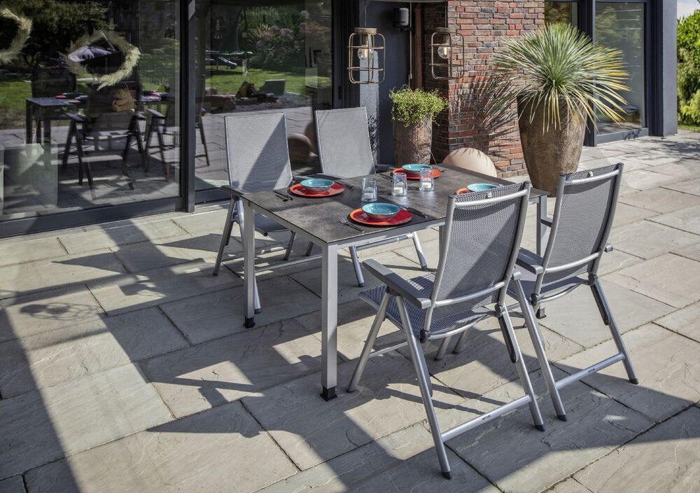 KETTLER CIRRUS naslanjač iz aluminija - srebrna / siva