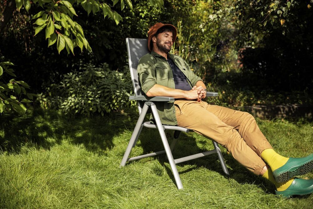 KETTLER CIRRUS naslanjač iz aluminija - srebrna / siva