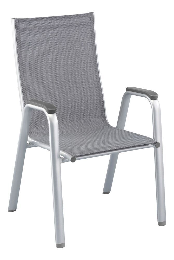 cirrus 0100302 0000 stapelsessel silber anthrazit grau object