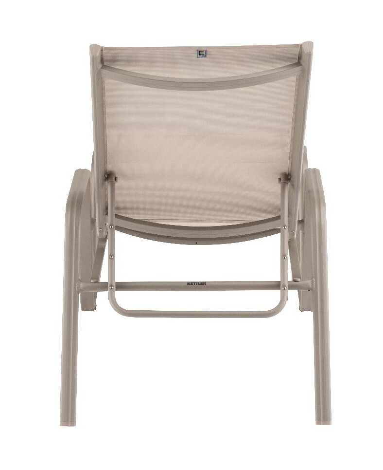 KETTLER DIAMOND aluminijasto naslonjalo za roke iz tikovine - taupe / beige