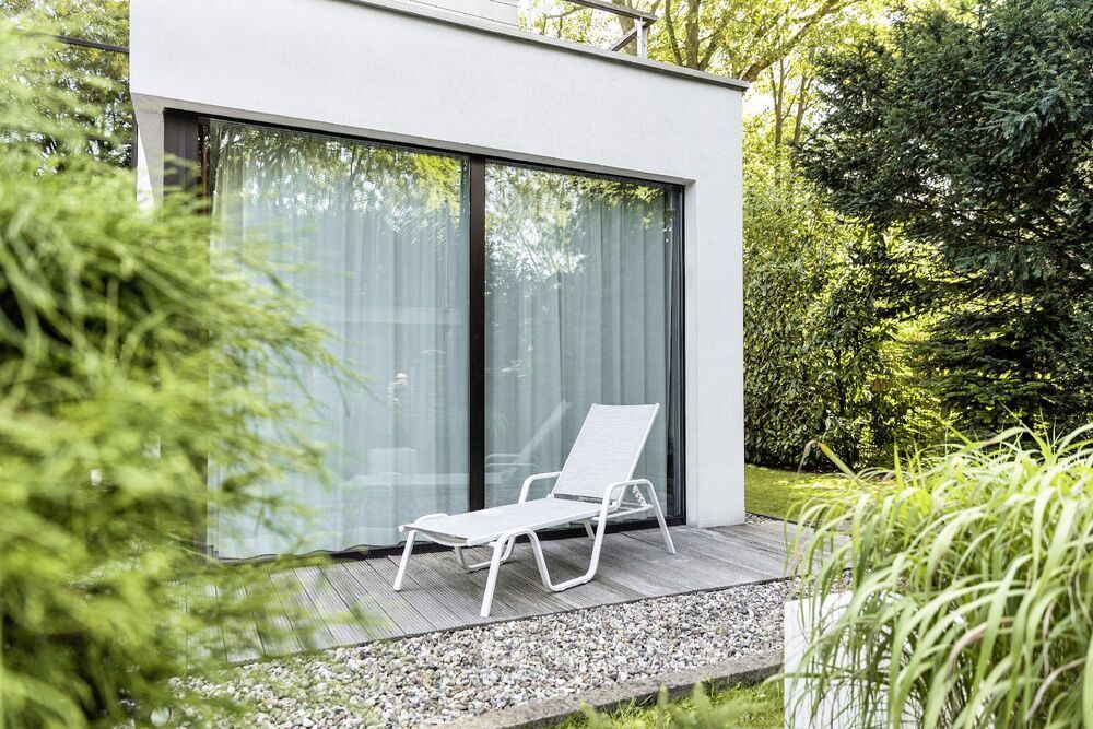 Aluminijasti ležalnik KETTLER BASIC PLUS - bela / svetlo siva