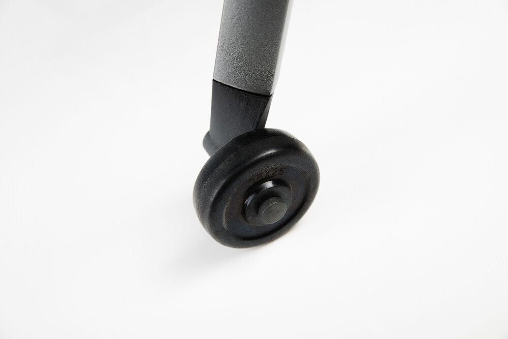 KETTLER DIAMOND aluminijasti ležalnik s tikovimi nasloni za roke - antracit / antracit