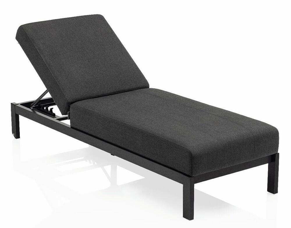 Aluminijasti ležalnik KETTLER PURE - antracit / sunbrella® antracit