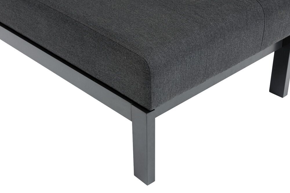 Aluminijasti ležalnik KETTLER PURE - antracit / sunbrella® antracit