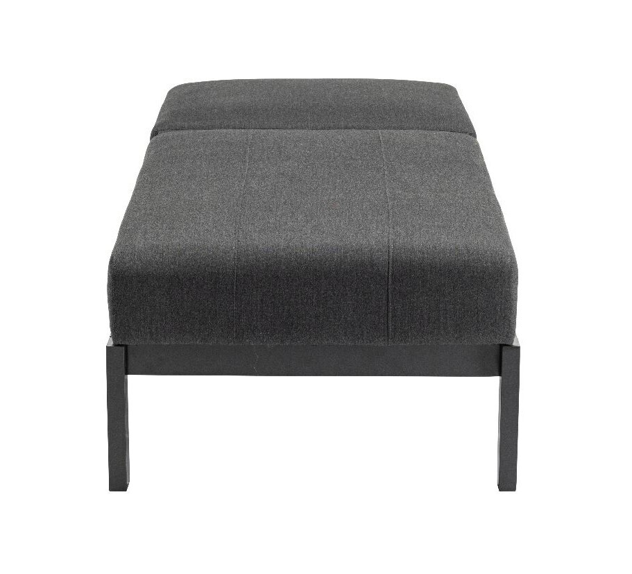 Aluminijasti ležalnik KETTLER PURE - antracit / sunbrella® antracit