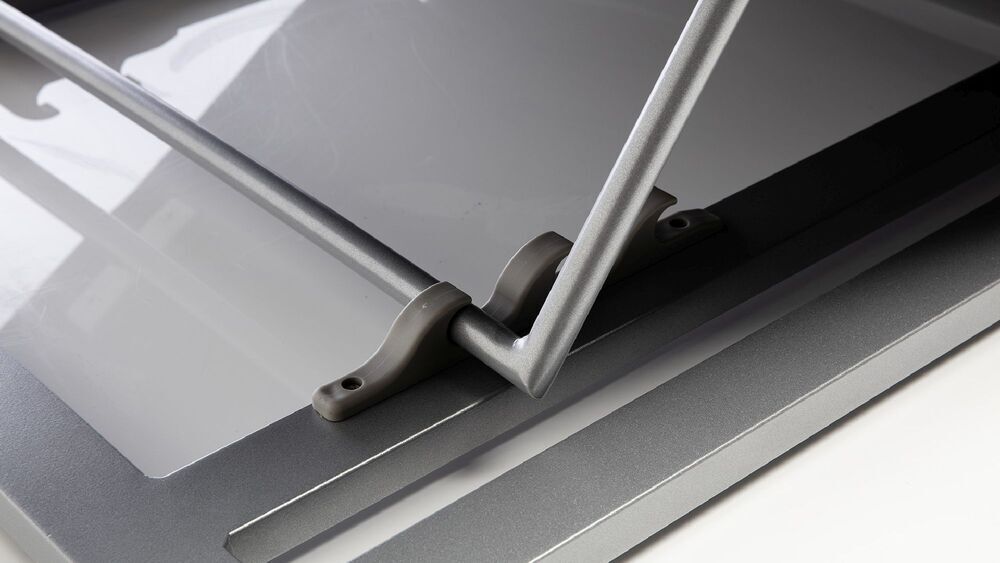 KETTLER EGO Recumbent - srebrna / siva / sunbrella®