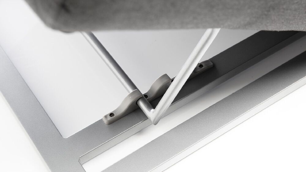 KETTLER EGO Recumbent - srebrna / siva / sunbrella®