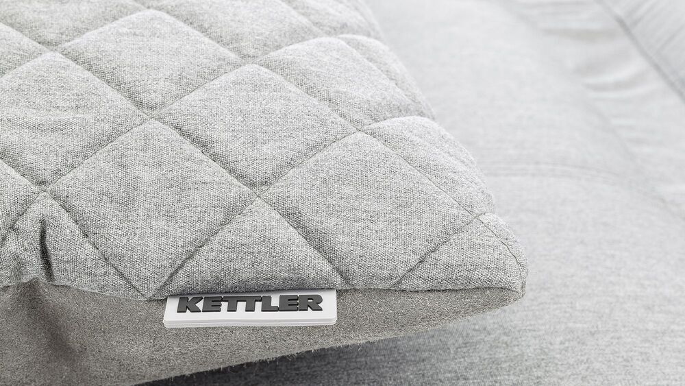 KETTLER EGO Recumbent - srebrna / siva / sunbrella®