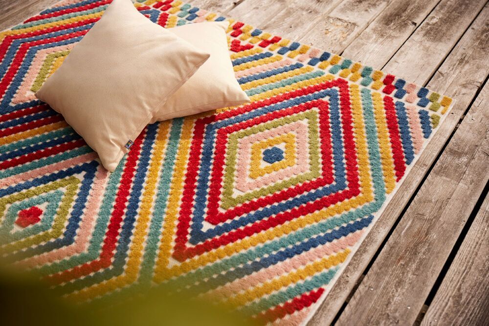 KETTLER SHAPE zunanja preproga 160x230 cm - barvna