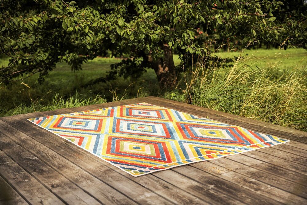 KETTLER SHAPE zunanja preproga 160x230 cm - barvna