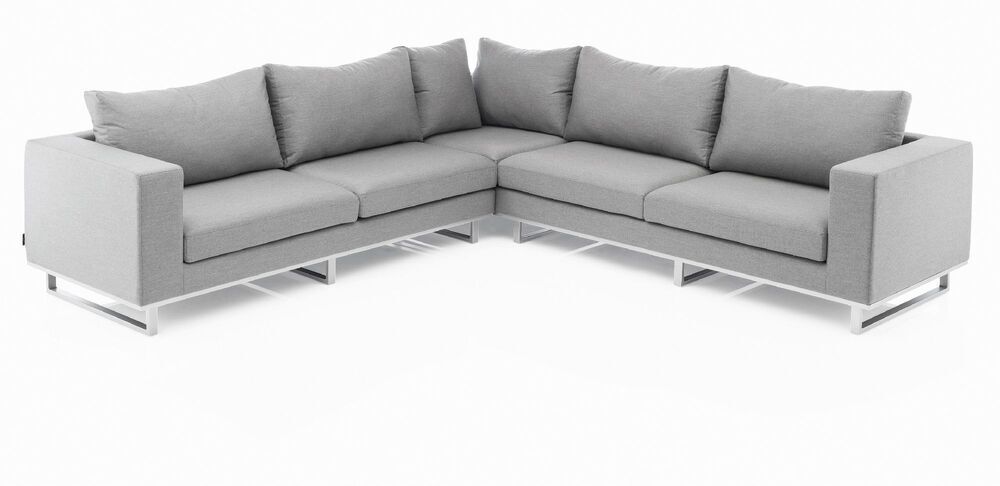 Zunanji kavč KETTLER EGO - srebrn / siv / sunbrella®