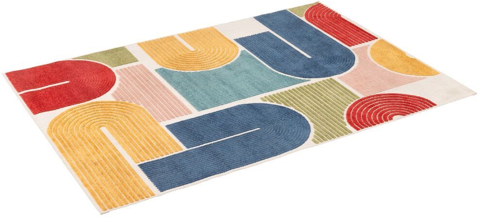 KETTLER CURVE zunanja preproga 160x230 cm - barvna