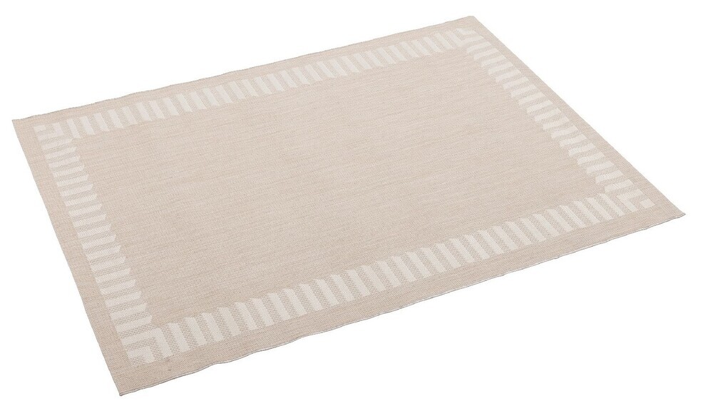 KETTLER FRAME zunanja preproga 160x230 cm - bež / siva