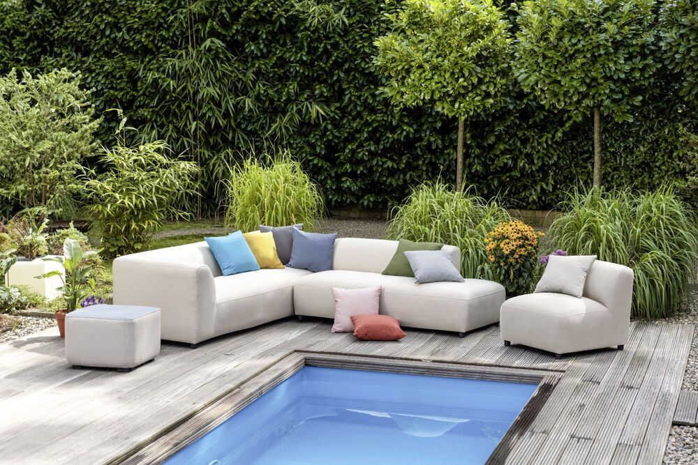 Zunanji stol KETTLER OSEA - antracit / bež