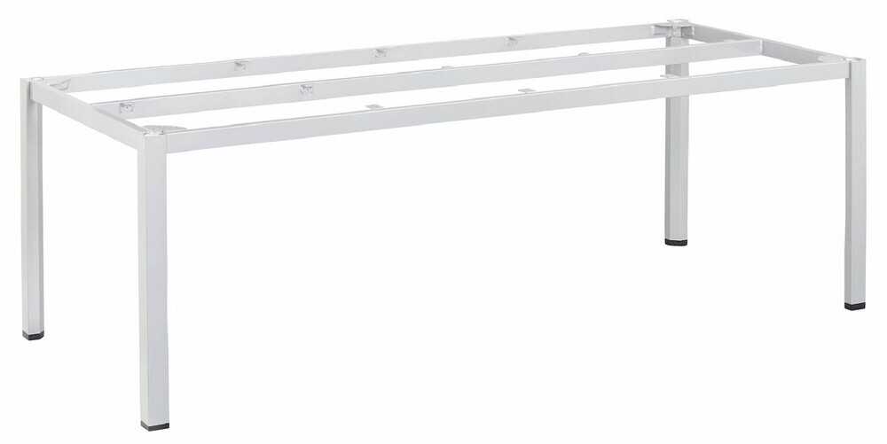 KETTLER Okvir za mizo CUBIC 220x95 cm - srebrn