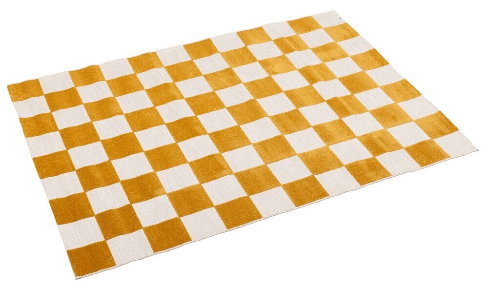 KETTLER CUBE zunanja preproga 160x230 cm - bež / rumena