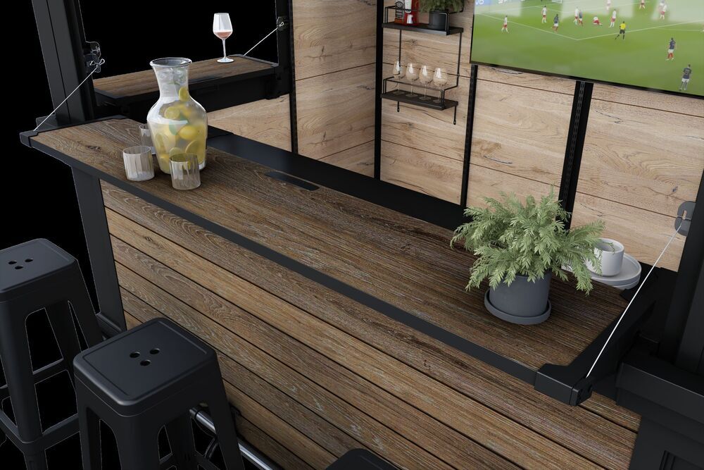 DECO BAR DUO hiša - Oreh