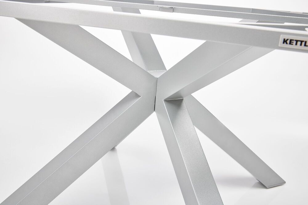 KETTLER Okvir za mizo X-LEG 95x95 cm - srebrn