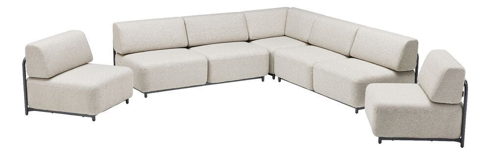 Fotelj KETTLER TRIBE / srednji del - antracit / bež