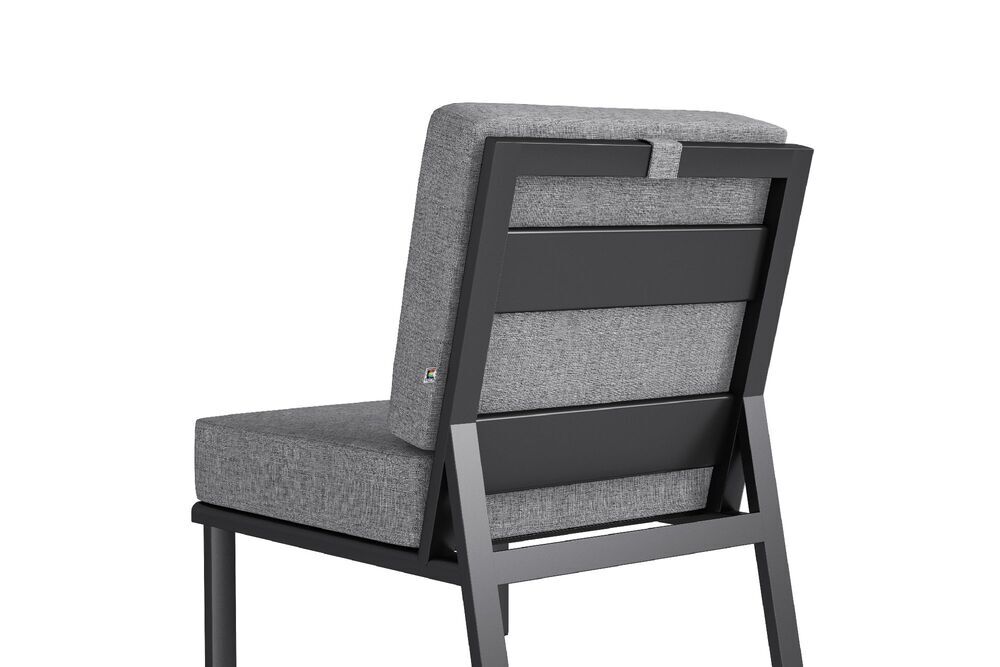 KETTLER ZENITH stol/centralni element - mat antracit / svetlo siva