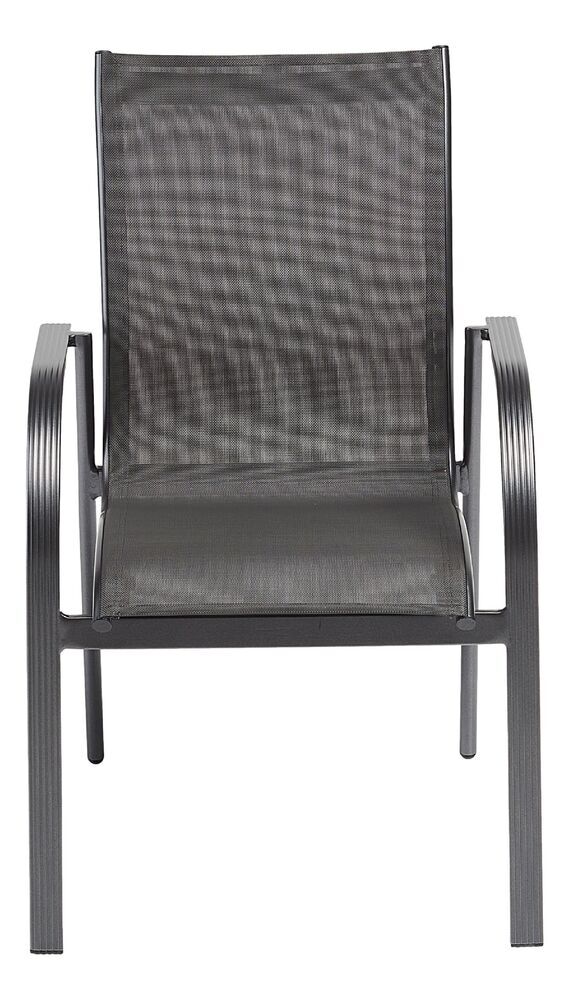 KETTLER TAMPA zložljiv aluminijast fotelj - antracit / antracit