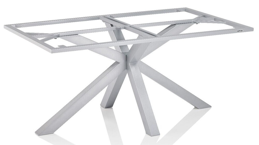 Okvir za mizo KETTLER X-LEG 160x95 cm - srebrn