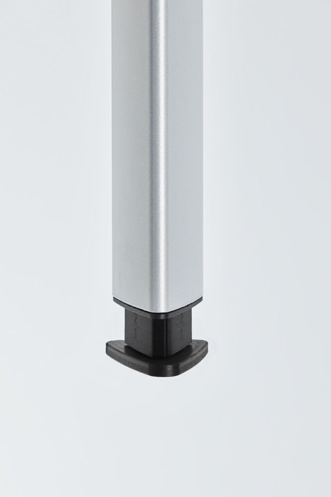 Okvir za mizo KETTLER EDGE 140x70 cm - srebrn