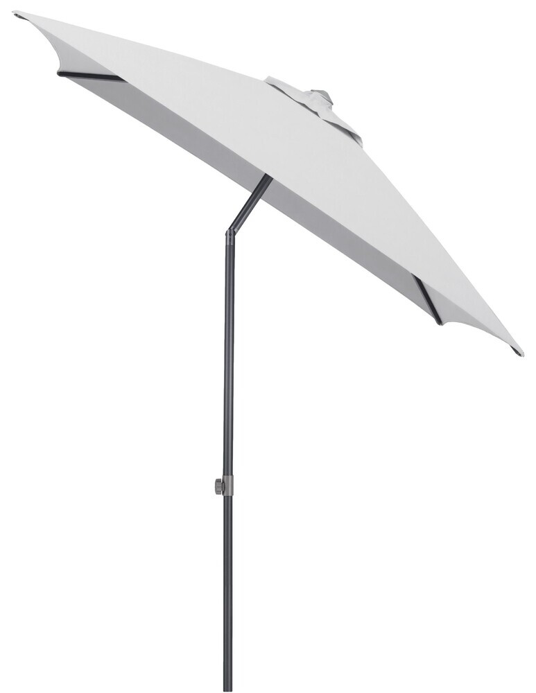 KETTLER EASY PUSH senčnik 200x200 cm - mat antracit/svetlo siva - vodoodporen