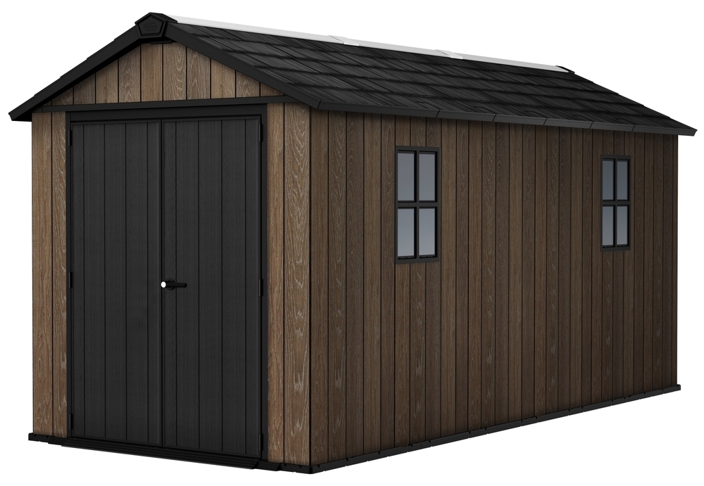 Zahradní domek APEX WALNUT 15x7,5 Rojaplast (foto 2)