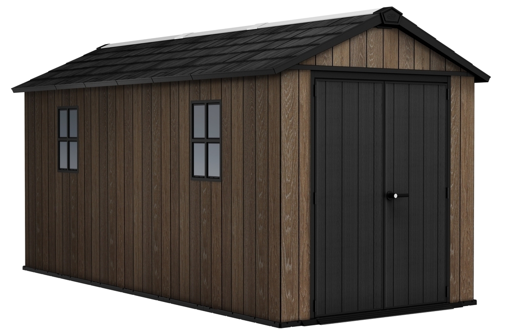 Zahradní domek APEX WALNUT 15x7,5 Rojaplast (foto 4)