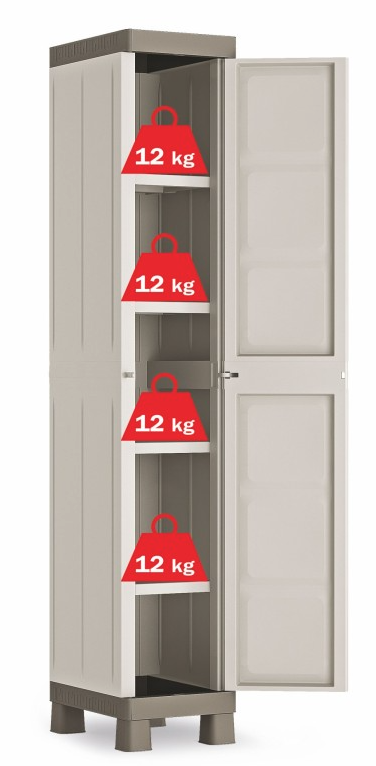 Zahradní skříň EXCELLENCE HIGH DOOR 1 Rojaplast (foto 3)