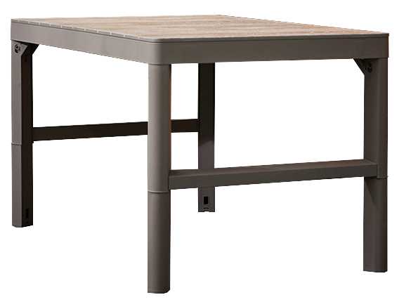 DECO LYON mizica iz ratana - pepelovec/kapucino