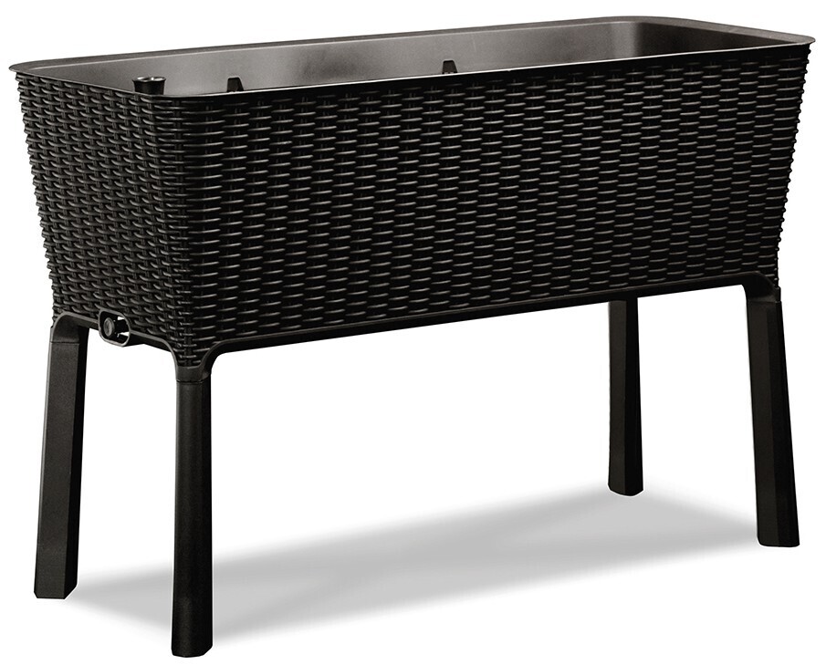 Cvetlični lonec EASY GROW grafit