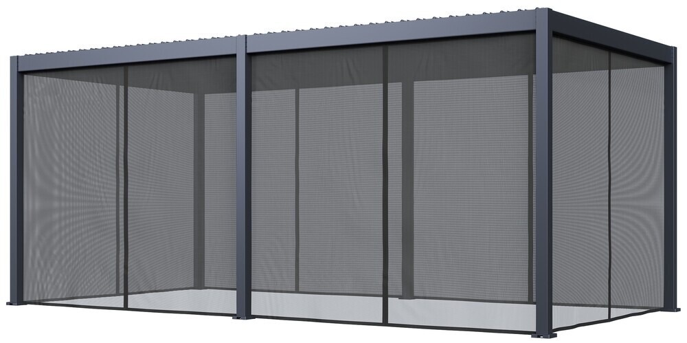 Zahradní souprava ECO závěsů a moskytiér pro pergolu 6x3 m Rojaplast (foto 14)