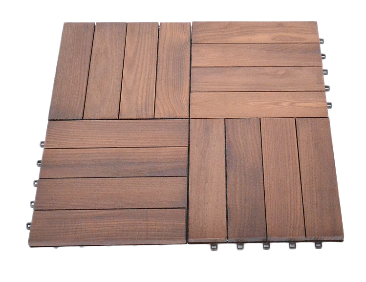 THERMOWOOD podlahové dlaždice 6 ks Rojaplast (foto 6)