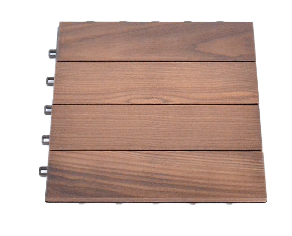 THERMOWOOD podlahové dlaždice 6 ks Rojaplast (foto 9)