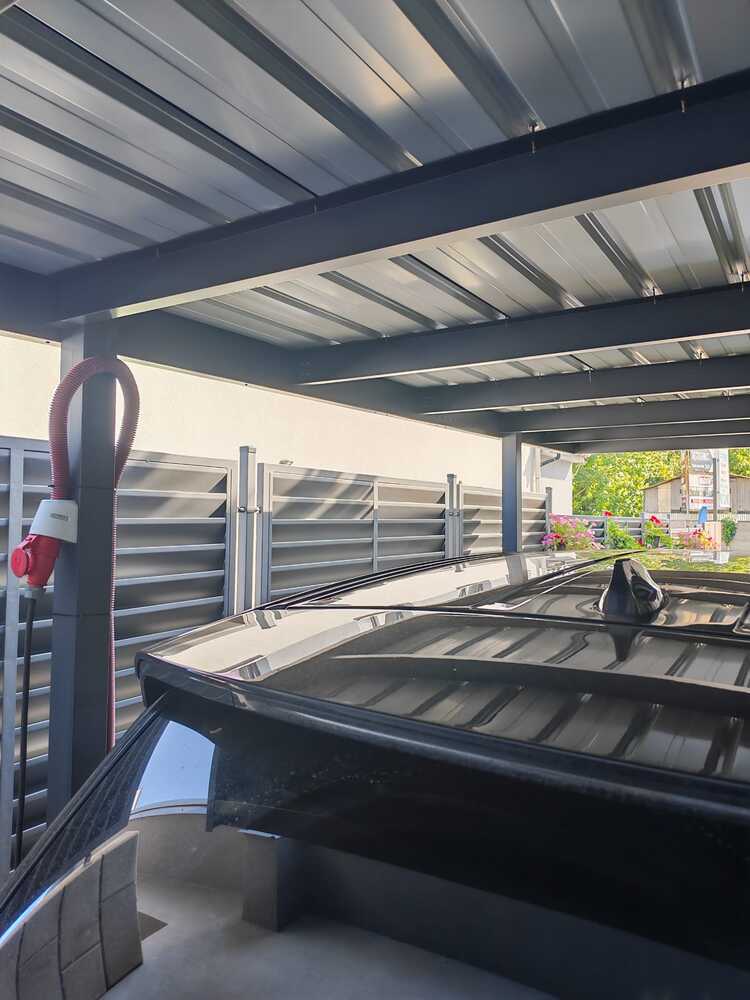 Přístřešek METTA ocelový na auto Rojaplast (foto 52)