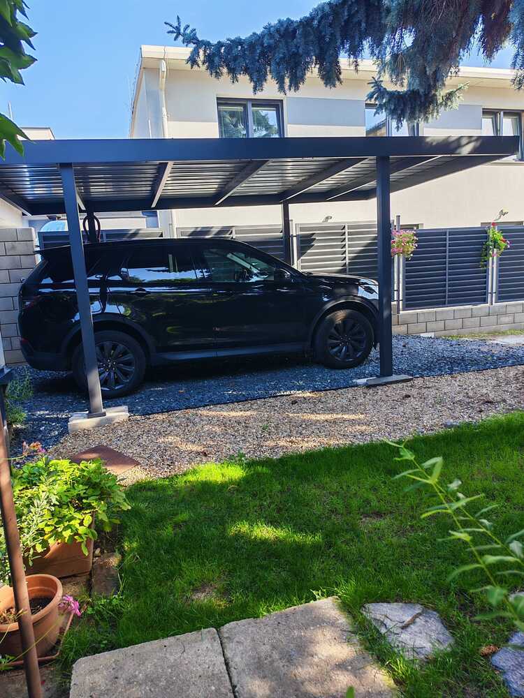 Přístřešek METTA ocelový na auto Rojaplast (foto 49)
